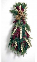 24" Preserved Cedar Christmas Swag